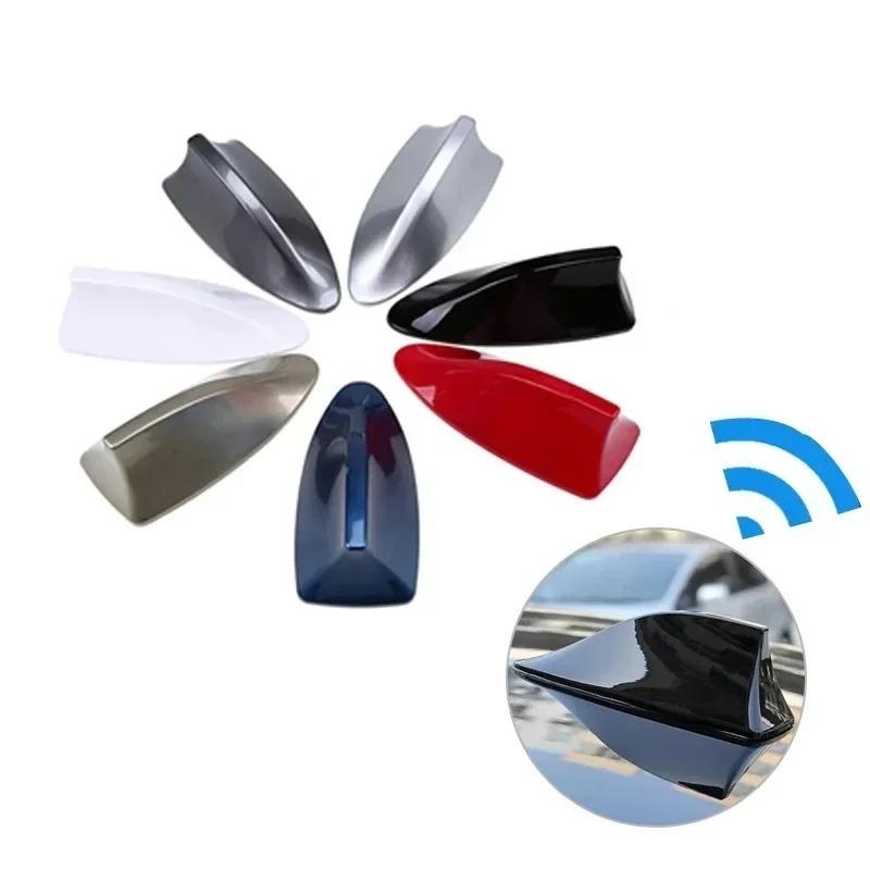 Car Shark Fin Antenna, Car Radio FM Signal Design, Roof Appearance, Installation, Non Perforated Tail Wing, Easy To Use