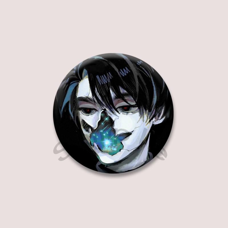 Cute Cartoon Boy Soft Button Pins Alien Stage Ivan Brooches Shirt Backpack Hat Clothing Accessories Fans Collection Badge Gifts
