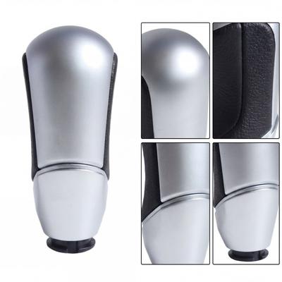 Transmission Knob Cover Car Gear Shift Knob And Silver Design Reinforced Structure Direct Replacement Part Transmission
