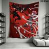 Elfen Lied Anime Wall Tapestry Aesthetic Wall Hanging Printed Fabric Blanket Decorative Tapestries for Bedroom Living Room Home Decor