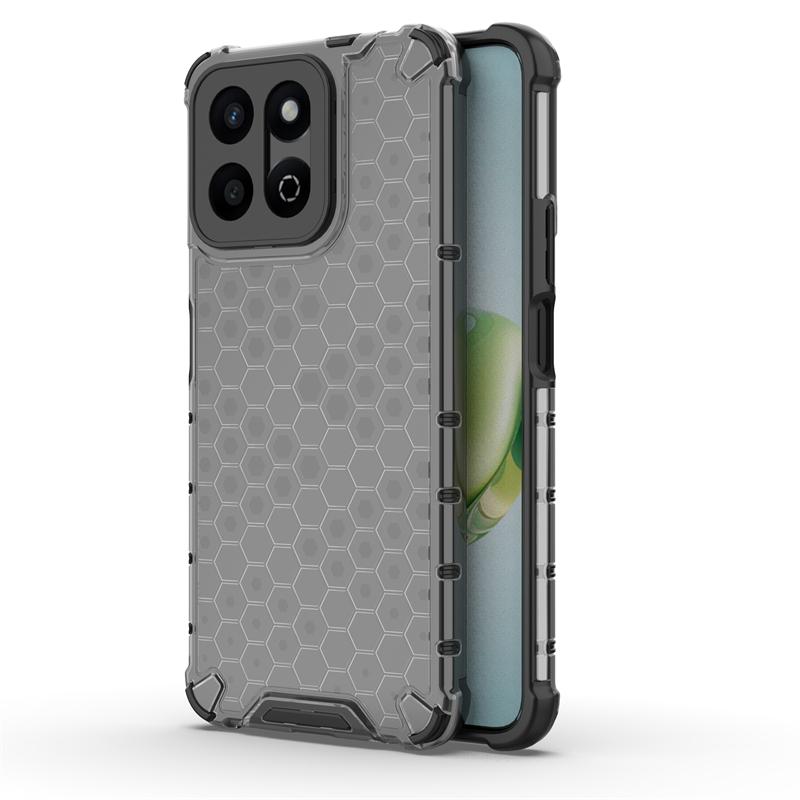 

Shockproof Transparent Case For Honor X6b 5G Honeycomb Armor Phone Case For Honor X6b 5G Case Cover For Honor X6b 5G 6.77 inch For Honor X6b 5G