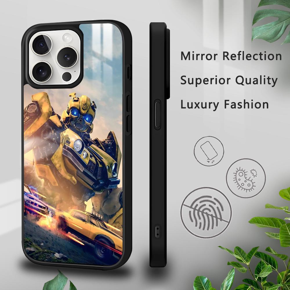 T-Transformers Autobot Phone Case For iPhone 16 15 14 13 12 11 Pro Xs Max Mini Plus Celulares Hard Funda