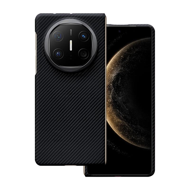 Applicable to Huawei Matex6 Kevlar Aramid Mobile Phone Case X6 Collector's Edition Folding Floating Carbon Fiber Protective Case