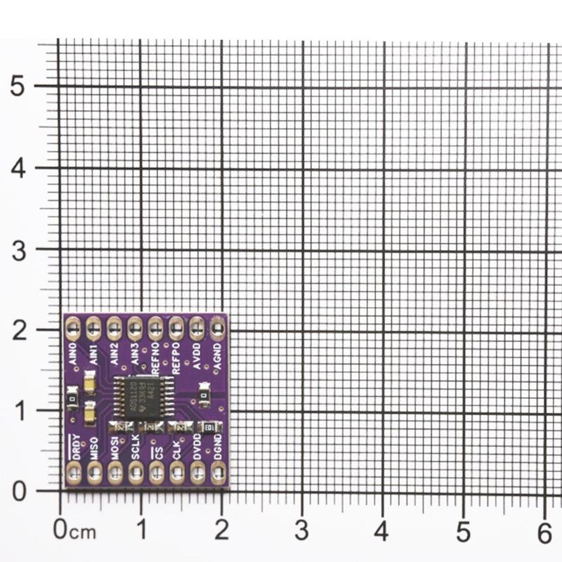Low Power 16Bit 24Bit Analog To Digital Conversion Module SPI Port Multi Channel Input Programmable Gains Amplifiers