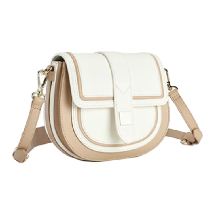 New FILA Polyurethane Crossbody Bag Shoulder Bag Women's Jade Rabbit White F13W418163FIV