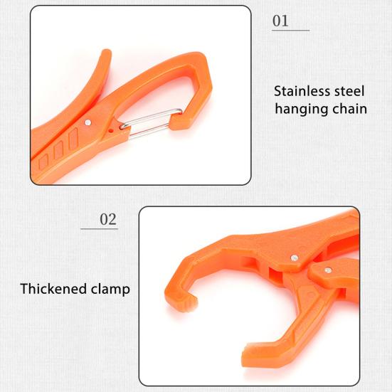 2/4Pcs Outdoor Camping Glove Clip Heavy Duty Portable Construction Work Glove Holder Towel Hat Hiking Fishing Gear Clamp Hanger Keeper Grabber