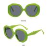 Vintage Hot Pink Glasses Round Frame Women's Sunglasses Sun Glasses Shades