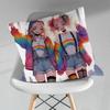 Pride Lesbian LGBT Rainbow Pillowcase for Sofa Room Office Decor Printing  Merchandise AllMatch Cushion Cover