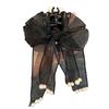 Bows Pearl Large Hair Grab Clip Super Fairy Gauze Ribbon Shark Pin Back Of The Head Female Accessories For Women