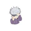 Jujutsu Kaisen Metal Brooch: Gojo Satoru & Itadori Yuji Anime Backpack Accessory