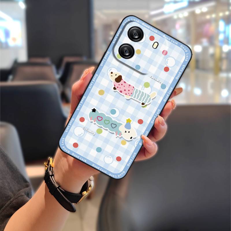 Cartoon Full wrap Phone Case For Blackview Wave 6C Soft case Durable Graffiti Silicone Shockproof Anti-dust Waterproof