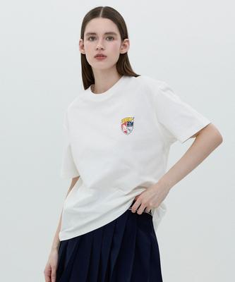 CLOVE [25Ss Clove] Shield Print T-Shirt (White)