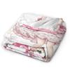 Puella Magi Madoka Magica Blankets Cute Girl Madoka Kaname Wool Novelty Warm Throw Blankets for Coverlet Winter