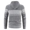 Cardigan  Leisure  Loose  Hooded Hood  Knitted Sweater