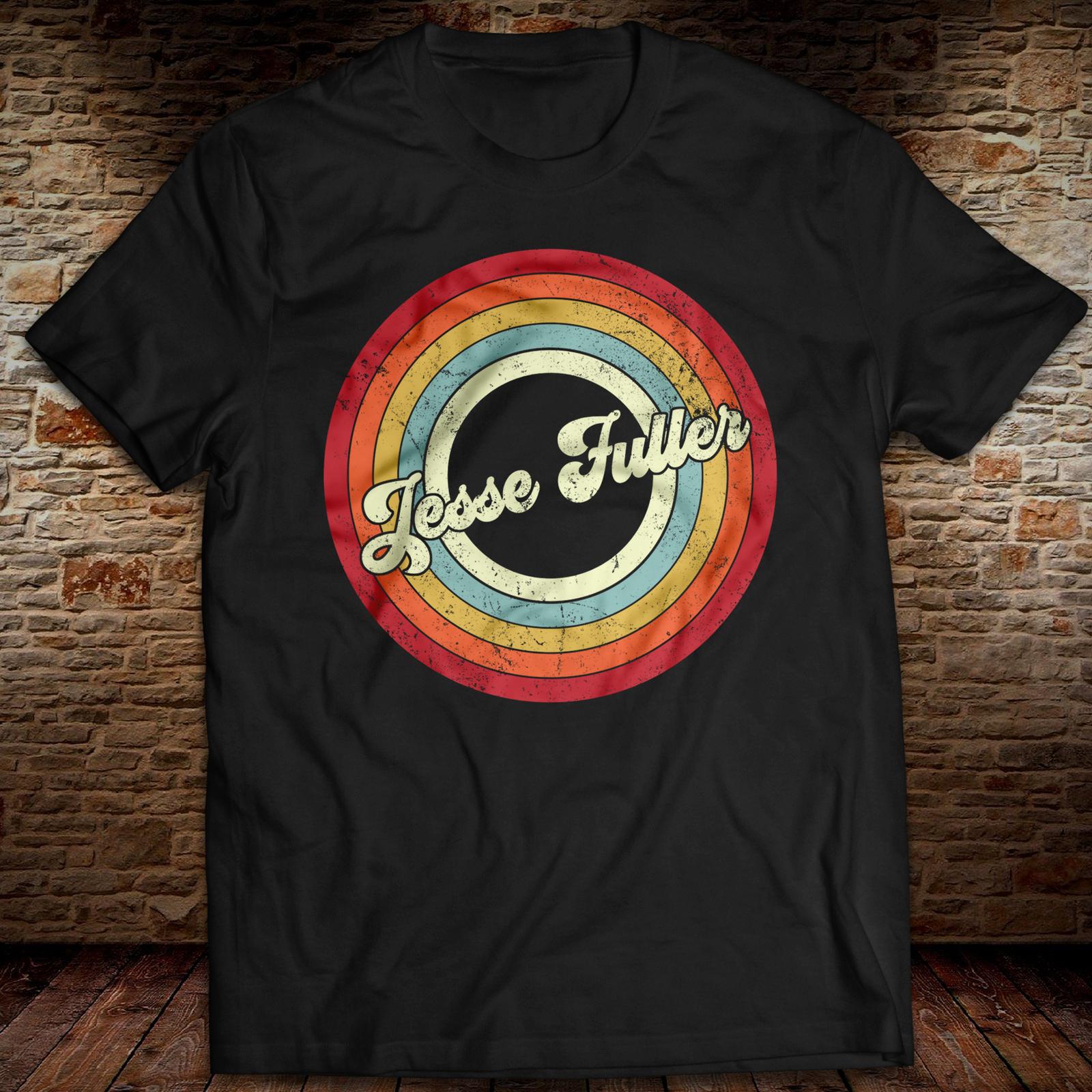 Jesse Fuller San Francisco Bay Blues T-shirt Oneman Band Classic Music M