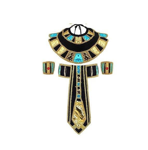 Cleopatra Costume Accessories Snake Bead Headpiece Belt Set Egyptian Princess Halloween Outfit