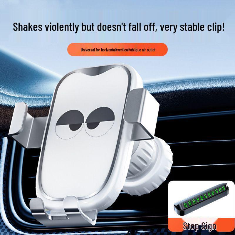 Personalized Cartoon Suction Cup Car Phone Holder for Dashboard
