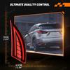 For Lexus RX350 RX450h Base F Sport 2020 2021 2022 Rear Bumper Reflector Lights Auto Driving Dynamic Turn Signal Brake Lamps 12V