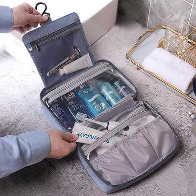 Men's Foldable Waterproof Toiletry Travel Bag with Dry-Wet Separation