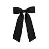 Big Bow Streamer Hairpin Jewelry Female Exaggerated Fashion Temperament Lace Ruffled Hair Accessories