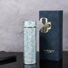 Pure Titanium Thermal Mug - High-End Straight Body Tea Cup with Portable Infuser, Luxury Business Gift Box Set.