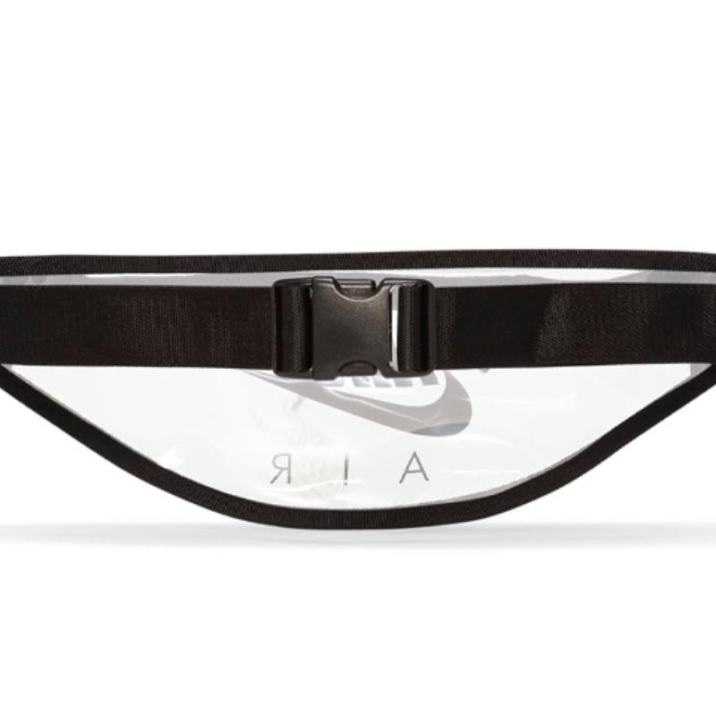 Nike Heritage Polyurethane Sling Bag, Fanny Pack Regular Unisex Transparent Casual CW9259-975