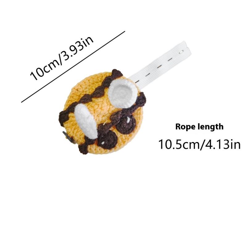 

Funny Turtle Decoration Clothing Adjustable Hook Woven Little Bee Costume Cute Pet Party Funny Turtle Decoration Accessories S