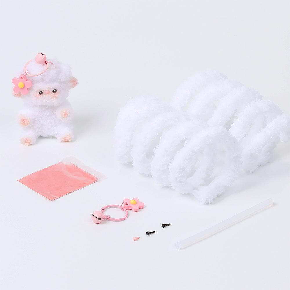 Colorful Chenille Stems Pipe Handmade Squirrel&Orangutan&Fox&Hedgehog Plush Twist Sticks DIY Material Package for Kids&Adult