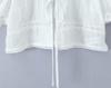 2026 Women's Embroidered Two-Piece Set: Sweet & Spicy Slim Fit Puff Sleeve Lace-Up Shirt + Short Camisole Vest