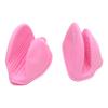 4 pcs 4'' Rubber Mini Oven Gloves Silicone Short Pinch Grips for Cooking  Baking