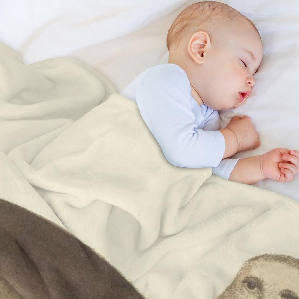 Vintage Walrus Illustration Throw Blanket Warm for Winter Shaggy Decorative Beds Thermal Blankets