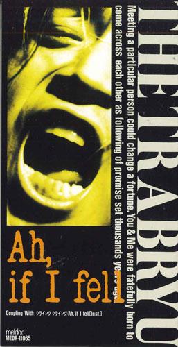 

CD TRABRYU - Ah, If I Fell/Crying Crying NEDR11065PROMO MELDAC Japan Japanese Pop/Rock Used