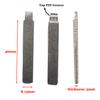 jingyuqin  #53 #54 #58 #72 #73 #152 #153 Remote Key Blade Blank For Lada For Renault Megan Dacia Clio Duster KD VAC102 VA2 HU83