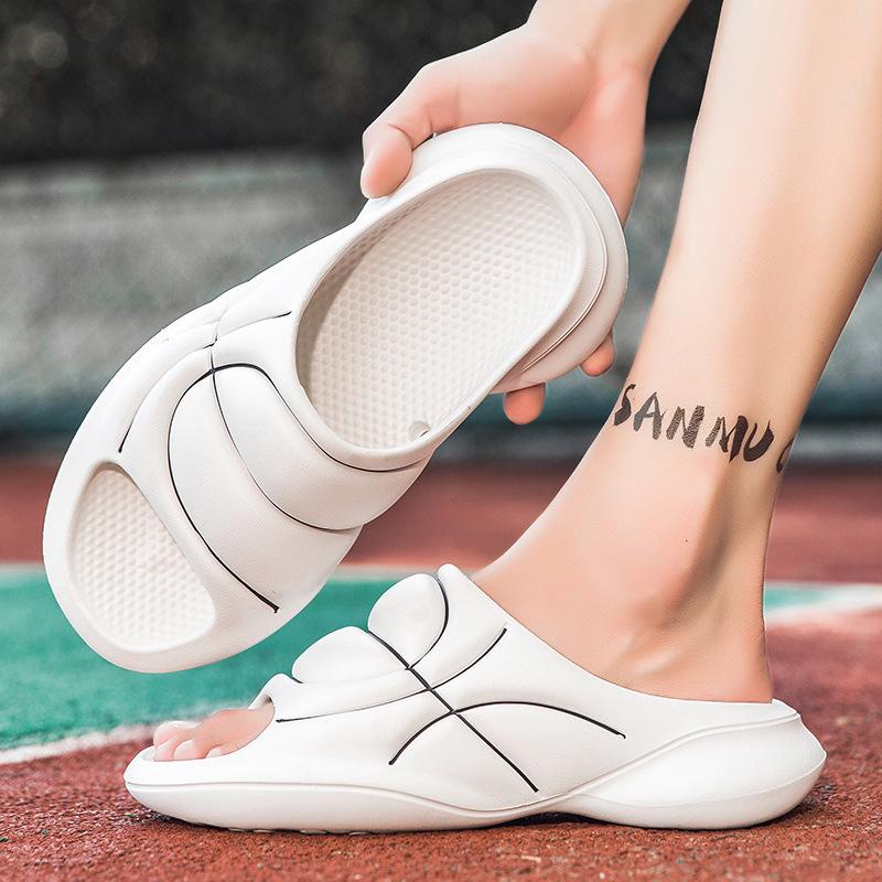 Neue Herren Hausschuhe EVA Plattform Massage Slipper Mode Design Sommer Stadtspaziergang Strand Freizeit Sandalen für Damen Heim Pantoletten