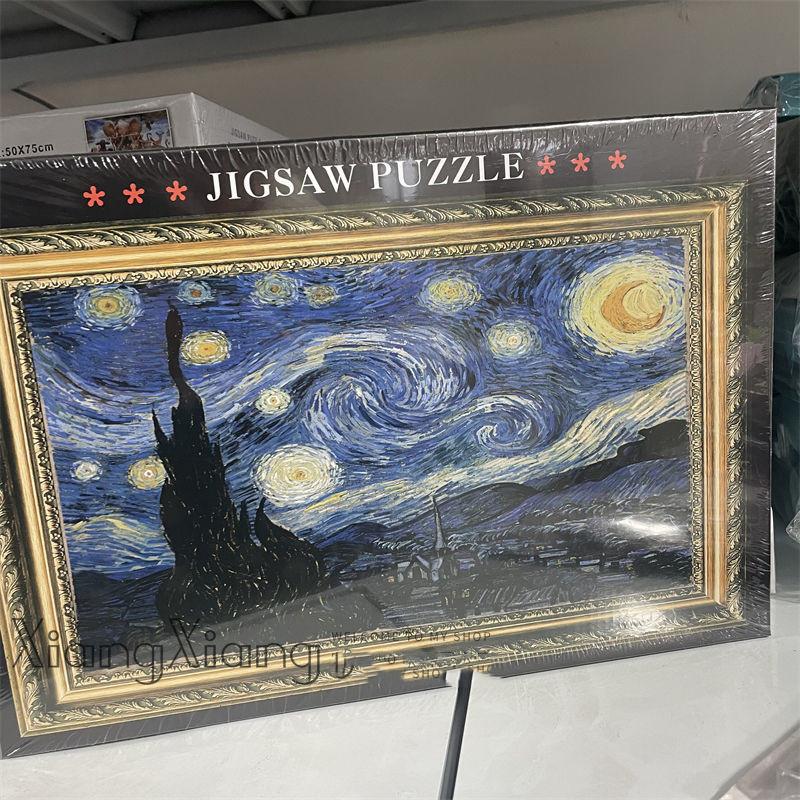 1000 stukjes Black Hell Legpuzzel Puur Zwart creatief doe-het-zelf puzzel Creativiteit Stel je speelgoed voor Magische puzzels geduld speelgoed