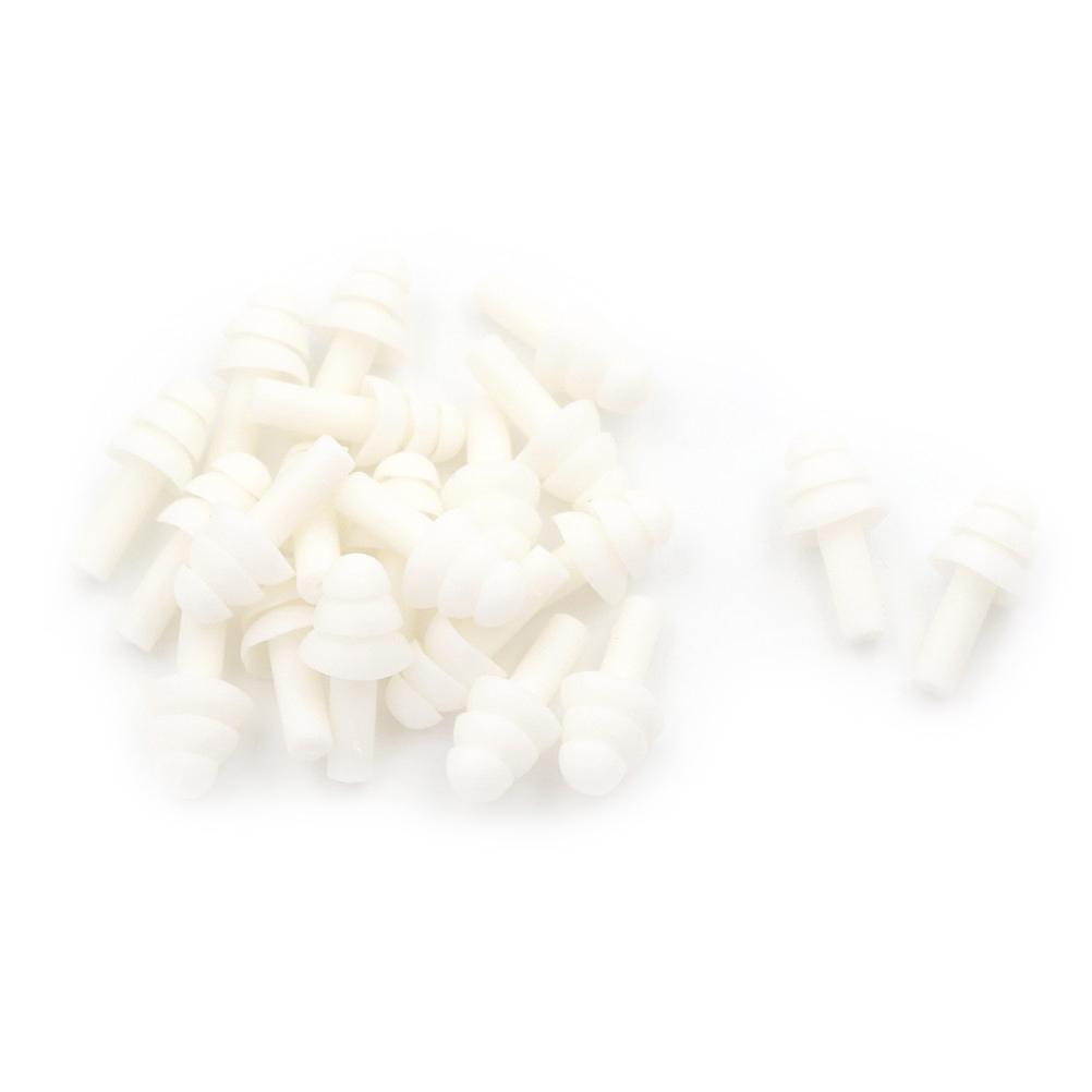 20Pcs Silicone Ear Plugs Anti Noise Earplugs Comfortable For Study Sleep