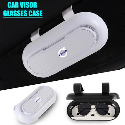 ABS Car Glasses Case Cover Portable Sunglasses Box Bag Accessories for V40 V50 S40 S80 XC60 S90 S60 XC40 Rdesign