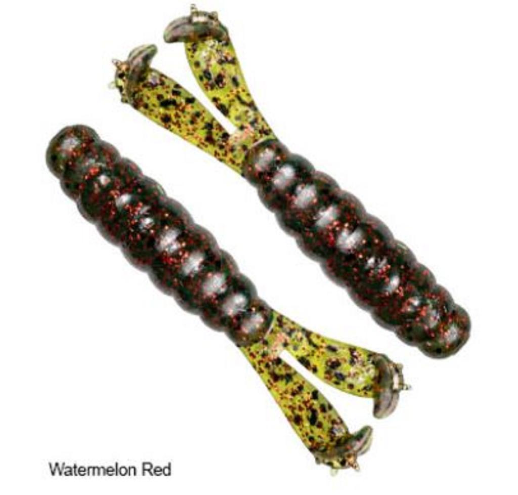 Zman Soft Lure Billy Goat 4.25 Inch 3/Pack Watermelon Red (4639)