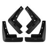 FOR Hyundai 10TH Sonata - Mud Flaps Splash Guards Car Accessories Black ABS Set of 4 Pieces for Fender Mudguard