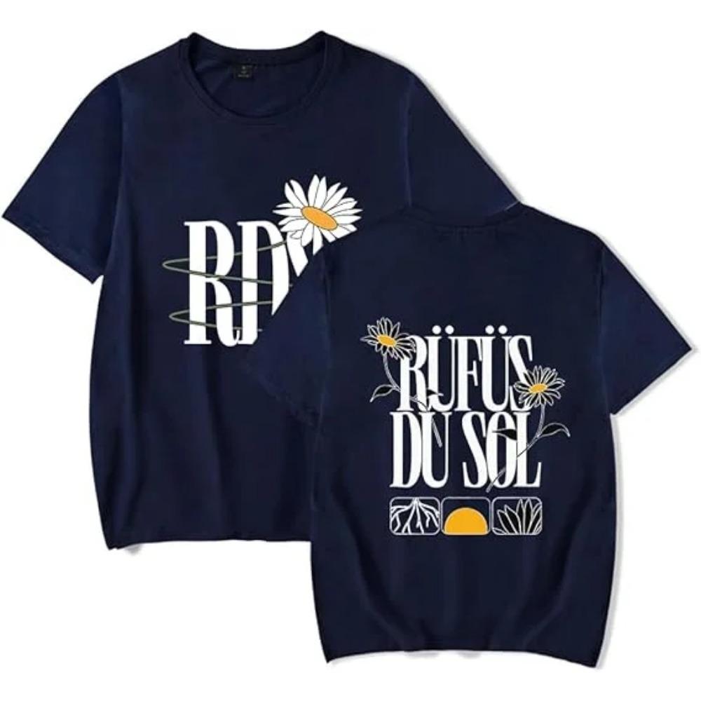 

Rufus Du Sol Tshirt RDS Merch for Men and Women Casual Fans Tees Short Sleeve Tops 3XL