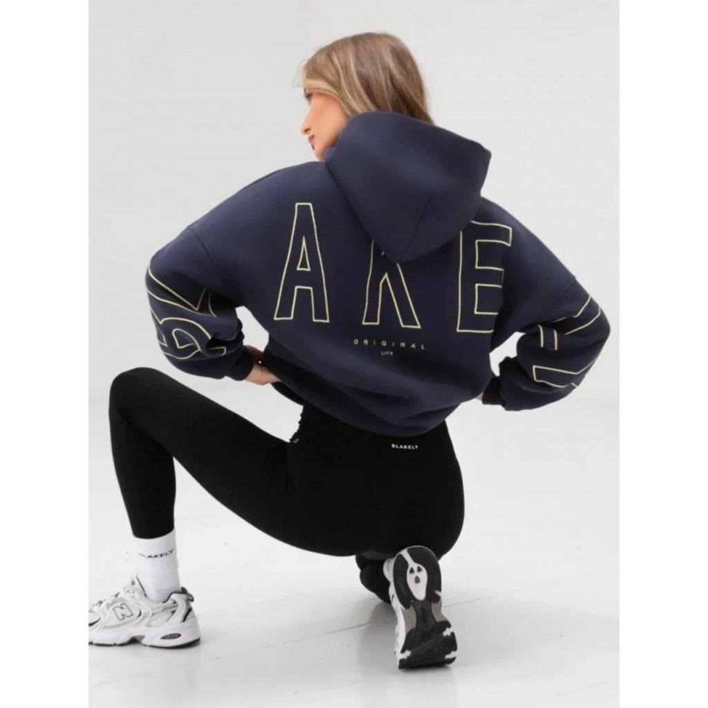 DRIPX Langarm Hoodie Outdoor Freizeit Sport Baumwolle Mode Buchstaben Druck Street Style Bequemer Freizeit Hoodie