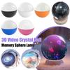 3D Video Crystal Ball with Stand Memory Sphere Lamp with Black Base Memory Orb Lamp Ideal Gift for Expecting Parents