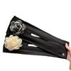 Hair Bun Maker Big Camellia Flower Flexible Donut Bun Lazy Curler Clips French Twist Hair Tie Hair Styling Accessories
