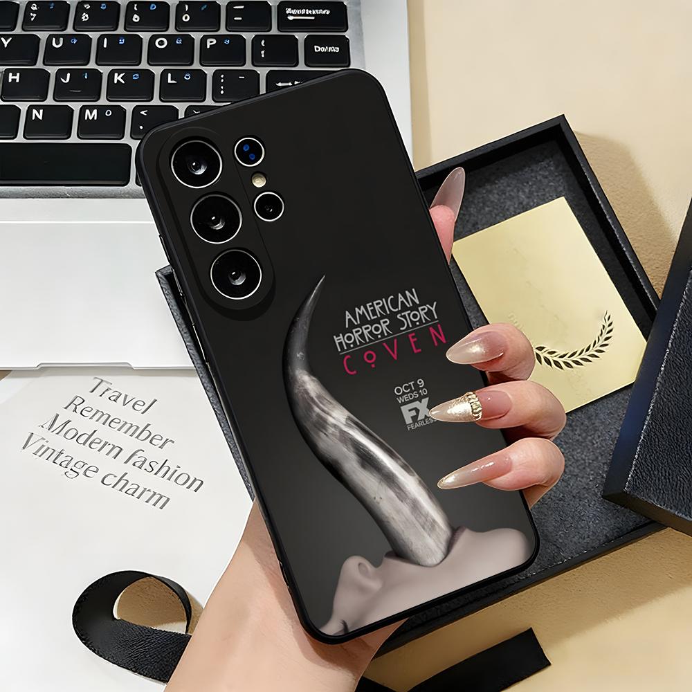American Horror Story AHS 1984 Phone Case For Samsung S26 S25 S24 FE S23 S22 S21 Plus S20 Ultra Note20Ultra Black Soft Shell