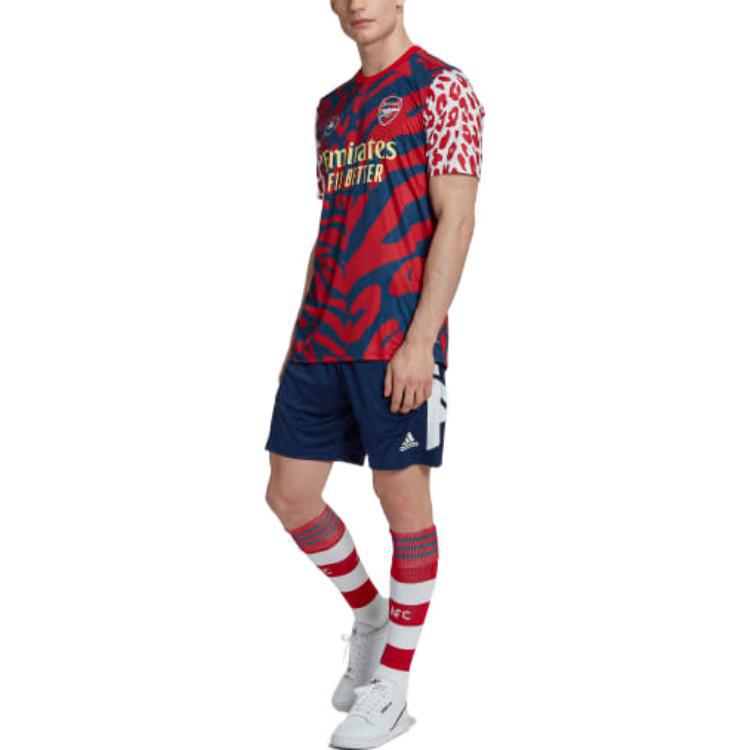 Adidas x Stella McCartney Pre-Match Soccer Jersey Men Tops Red HI2144