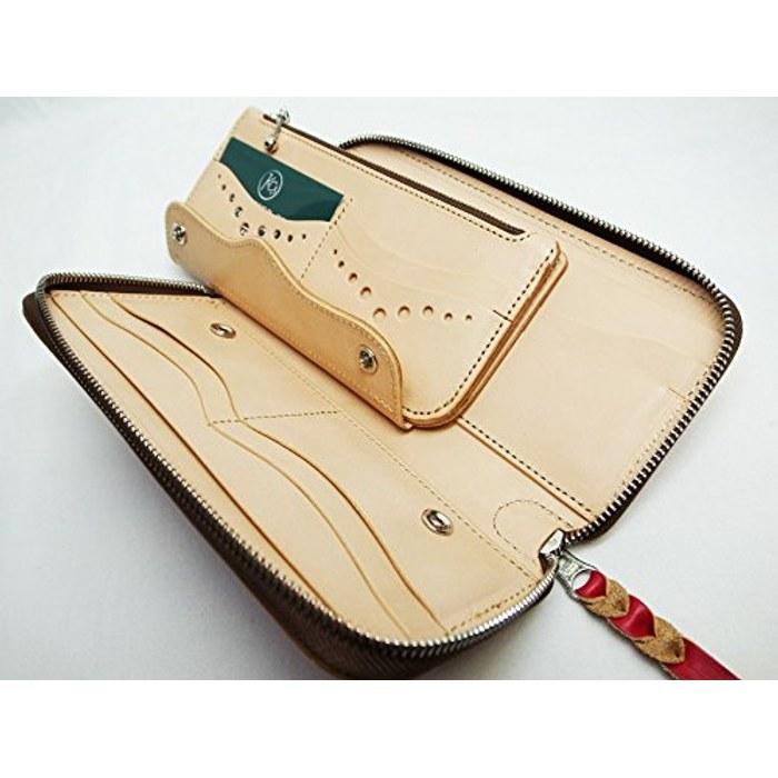 [Keisys] ROUND ZIP 1 Long Wallet (Red)