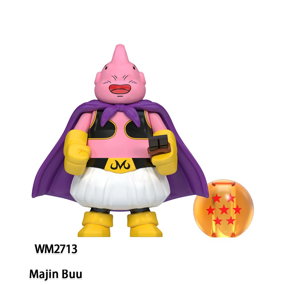 WM6184 WM6183 WM6182 BANDAI DRAGON BALL Aventura Japonesa Anime Película Mini Programa Muñeco Puzle Infantil Regalo Juguete de Acción