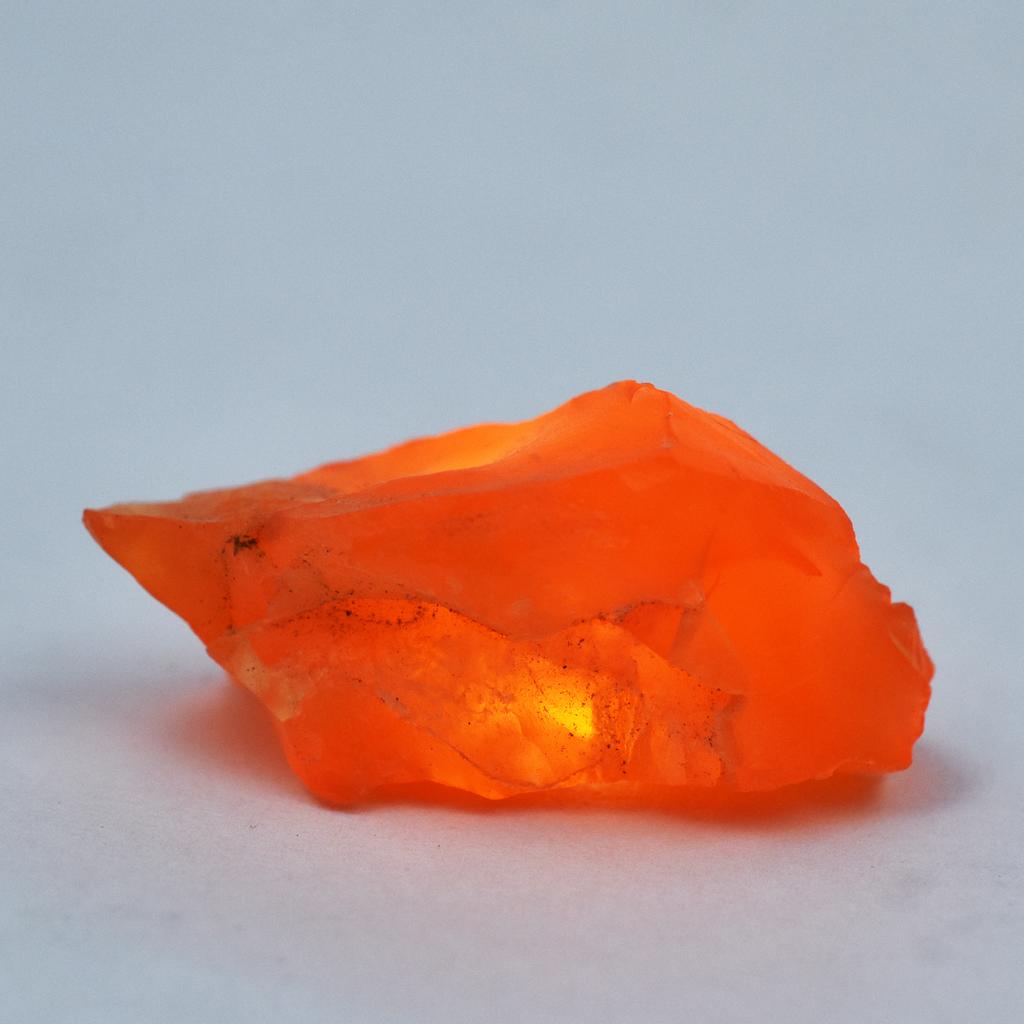 24.00 Ct Natural Orange Sapphire Uncut Raw Rough Loose Gemstone CERTIFIED AR-3157-R