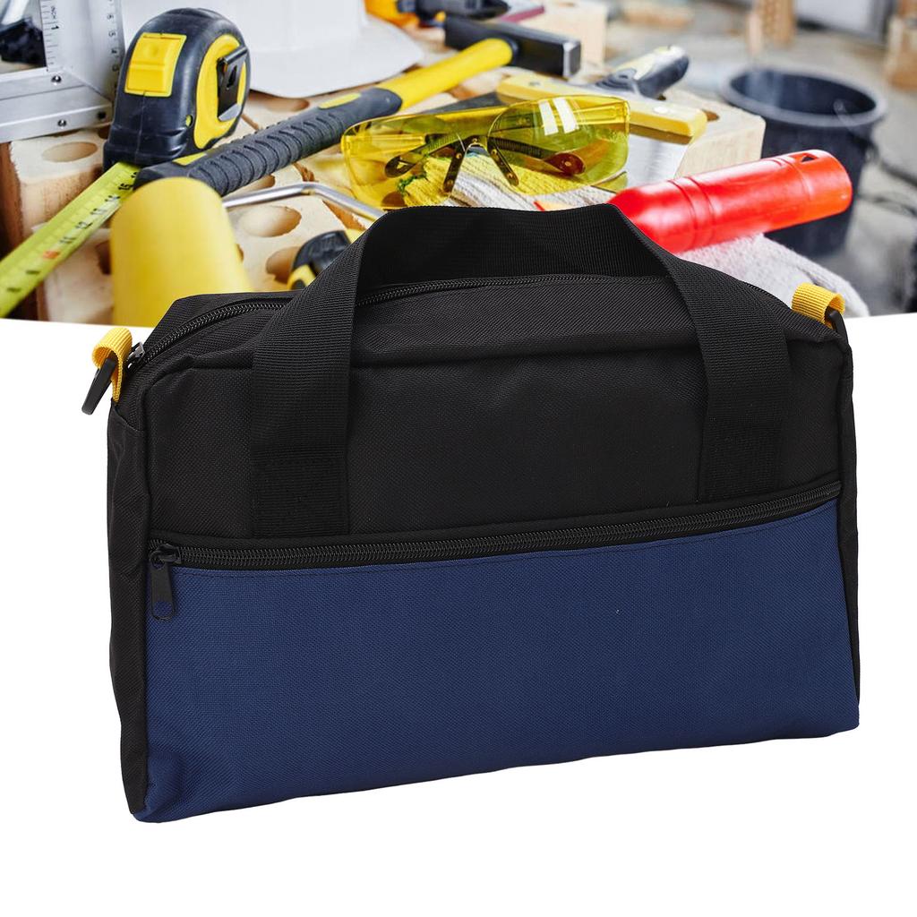 Hvy Duty Tool Bag   Sturdy Large Capacity Portable Hardware Bag for   Electrician