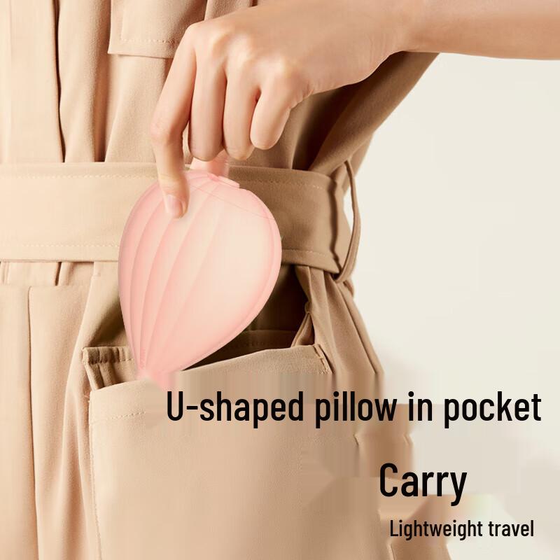 HEZHENG Portable U-shaped Neck Massager Pillow CN plug (adapter included)